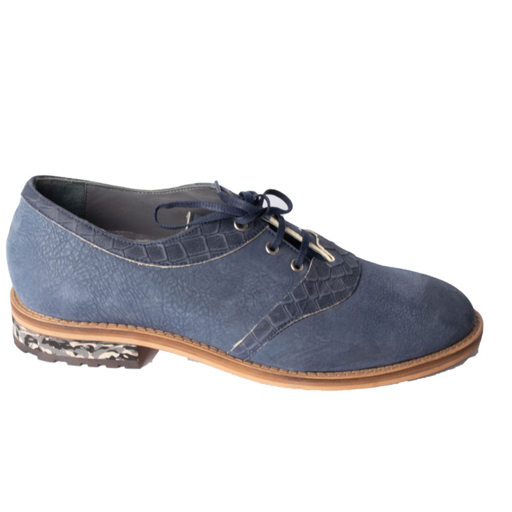 QUE DARK CYAN OXFORD | MENS SIZE 44